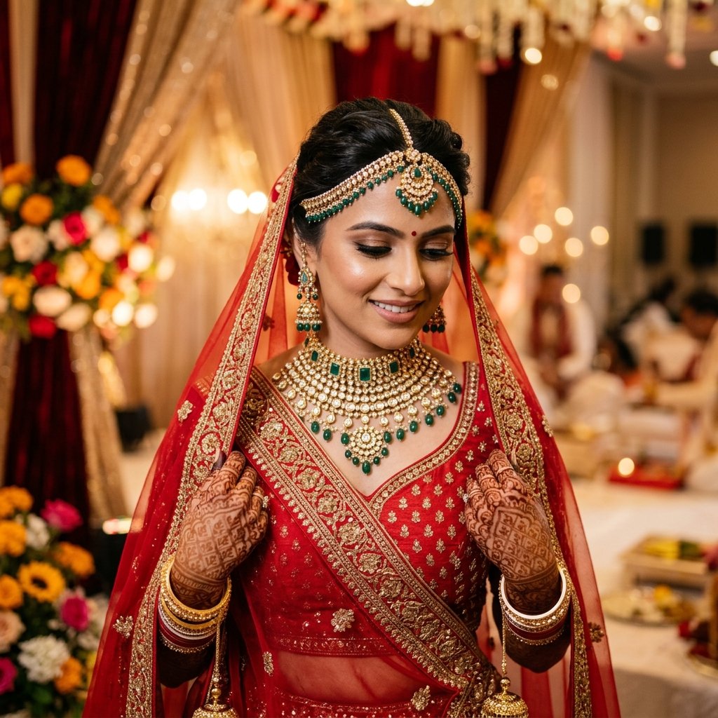 Nayara Collection - Traditional wedding jewelry set