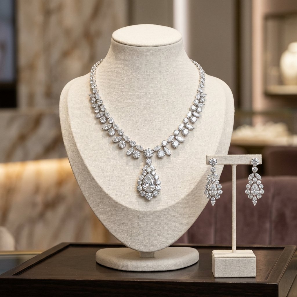 Ira Collection - Diamond jewelry set